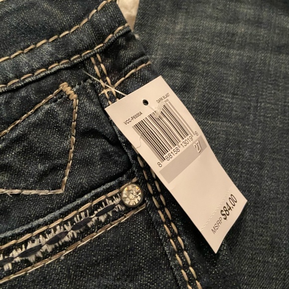 Vigoss The Chelsea Boot Cut Jeans Waist 27 Length 33 NWT - Picture 5 of 9